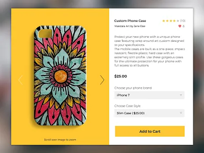 Daily UI #012: Ecommerce Shop creative dailyui dailyui100 design ecommerce landing product simple ui ux web website