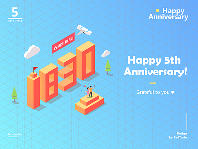 Happy Anniversary！ 2.5d anniversary emotion isometric love