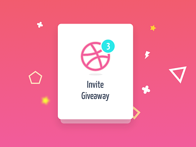 Dribbble Invite Give away dribbble invite freebies invitation new joinees