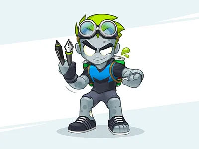 Zombillustrator V4.0 character character designer character logo illustrator logo cartoon logo logo designer mascot mascot design mascot designer vector zombie zombillustrator