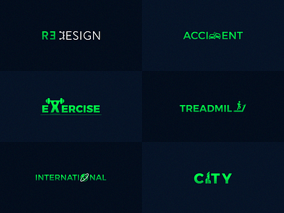 Wordmark Logo Collection logo typography ui