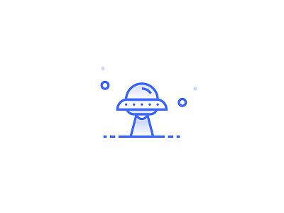 Ufo Icon cosmos icon illustration shapes space ufa