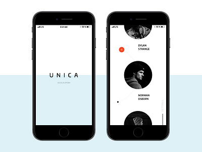 Social Platform, Day 28 app ios minimal platform social ui ux website