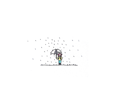 Rainy Day drawing driton goleshi illustration