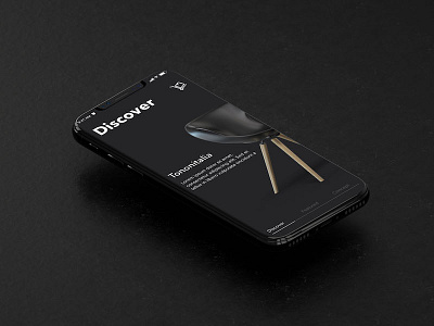 Casa Product black ecommerce furniture ios iphone x minimal mobile product design ui user experience user interface ux