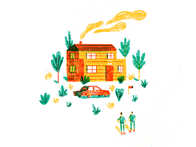 A House illustration