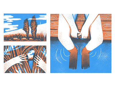 Summer illustration