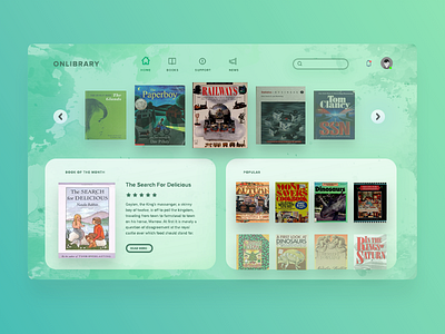Library books library online photoshop uidesign uxdesign webdesign