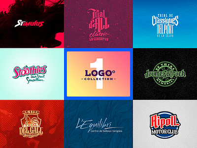 Logo Collection 1 calligraphy font lettering logo typography