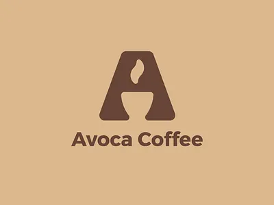 Avoca Coffee brand identity brand. logoidentity branding coffee coffeelogo design dribbble graphic design logo logo design logomark negativespace