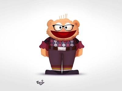 Muppet - Character Design - 03 character design digital monster muppet painting puppet