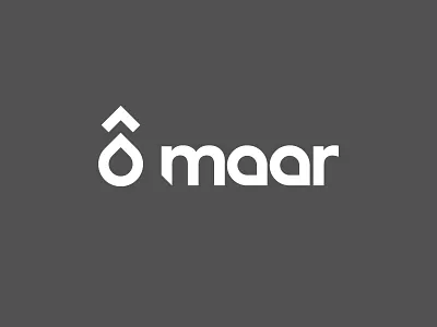 Maar Logo Design brand brand design branding flat icon iconography illustration logo logo design logotype simple thick lines
