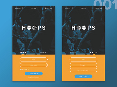 Hoops 001 dailyui