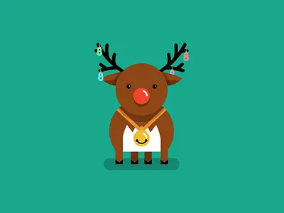 Super8 December 800x600 Dribbble articles blog christmas december design illustration inspiration rudolph santa super8 vector