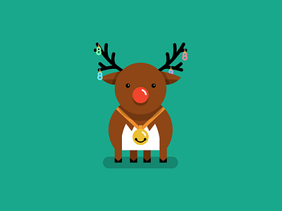Super8 December 800x600 Dribbble articles blog christmas december design illustration inspiration rudolph santa super8 vector
