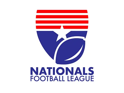 Nationals League branding fantasy football football league logo sports