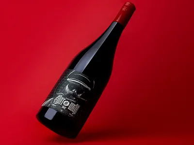 Art of War 'The General' Shiraz beverage bottle branding label lettering logo packaging shiraz wine