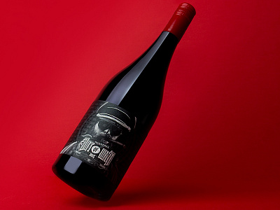 Art of War 'The General' Shiraz beverage bottle branding label lettering logo packaging shiraz wine