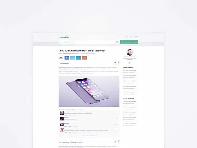 Listedeo uidesign uxdesign