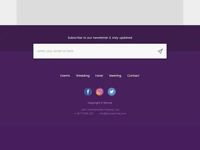 Footer Design footer ui uidesign ux uxdesign
