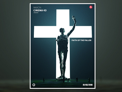 Faith of the Fallen c4d cinema4d design