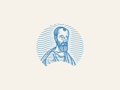 Apostle Paul (WIP) engraving illustration vector wip