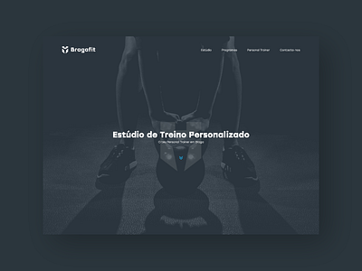 Bragafit - Fitness Studio award css design fitness studio ui webdesign website