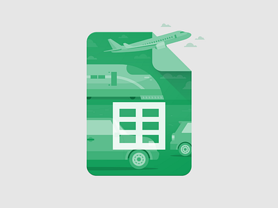 A plane, train, and automobile automobile car organization plane train travel