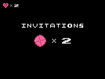 2x Dribbble Invites 8 bit dribbble draft invite rookies unite