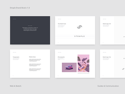 Straple Brand Grid brand brand book design framework design system identity web