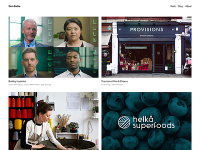 New year, New site, New work 2018 new portfolio relaunch site website year
