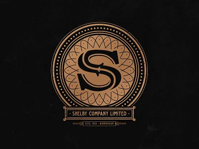 Shelby Company Limited Logo - Peaky Blinders branding logo peaky blinders shelby company limited
