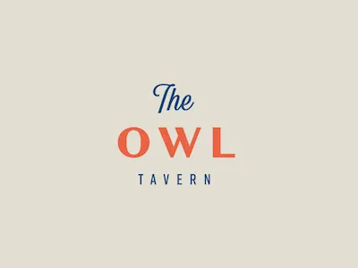 The Owl Tavern branding design identity logo