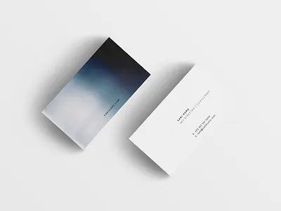 Personal Business Cards business cards design film personal photography