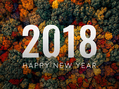 2018 2018 trees type typography