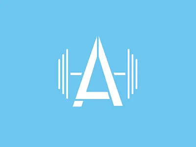Lauren Aikins Personal Training clean fitness logo logotype modern training