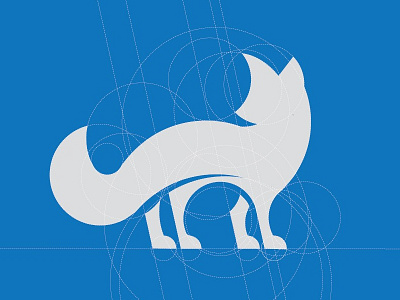 Fox silhouette business consulting character design elegant fox logo minimalist modern silhouette simple
