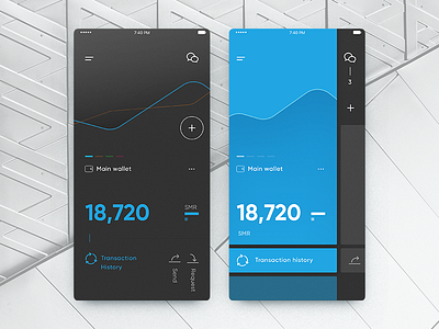 Crypto Wallet App app banking blockchain crypto currency mobile wallet