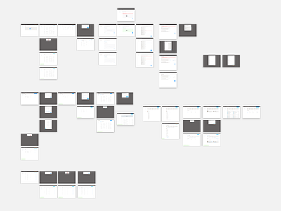 Working on something big! app artboards complicated design high level interface sketch ui design web app