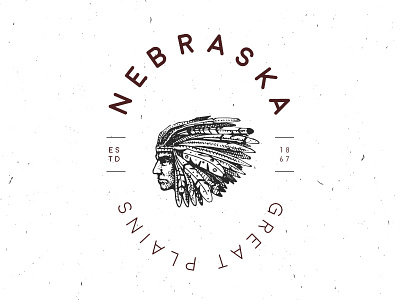 Oglala National Grassland badge lettering nebraska