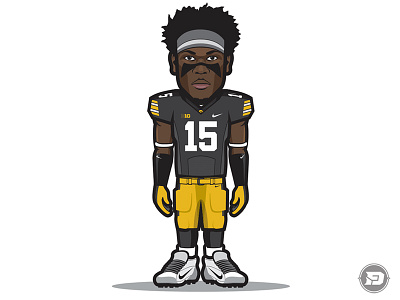 Josh Jackson football hawkeyes iowa sports