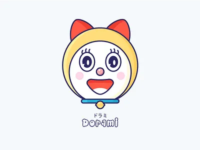 Dorami - Childhood Characters cartoon character childhood cute doraemon fanart illustration japan