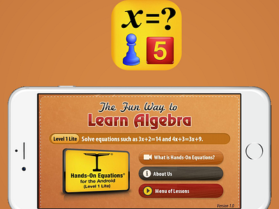 Hands On Equations app marketing
