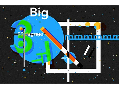 New Forms 2 x 3 90 art big circle colour dark forms simple square typography