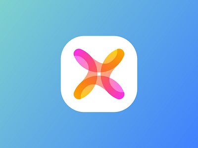 Abstract Logo abstract app branding colors creative flow gradient icon identity logo z