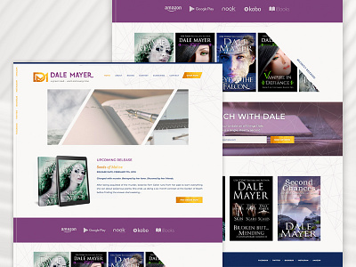 Dale Mayer author author website genesis genesiswp romance author web design website website design website development wordpress wordpress design