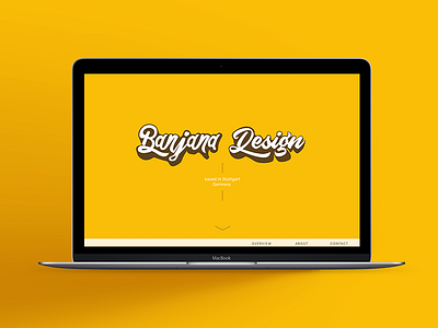 Banjana Design Website banjanadesign coding designer digital interactive portfolio programming website