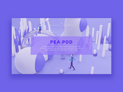 PEA POD c4d creativity plane vision