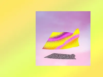 Flags From Exactly 1 Year Ago - 2 abstract color composition