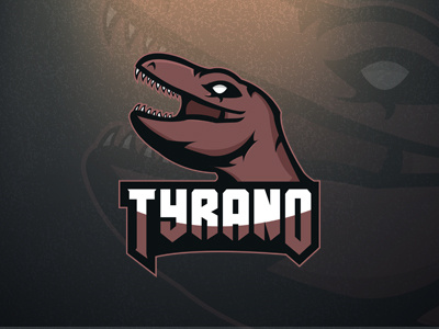 Dinosaur eSports Logo | Dinosaur Mascot Dinosaur Sports Logo branding designs dinosaur gaming graphic jurassic logo mascot sport t rex tyrannosaurus tyrno